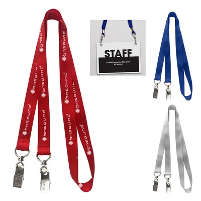 Double Clip Lanyard